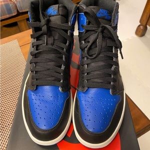 Air Jordan 1 Royal 2017 release 8/10 condition size 10
